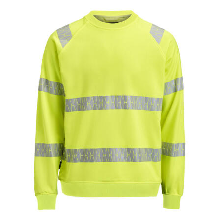 Jobman JM5324 Jobman Sweatshirt Hi-Vis Yellow