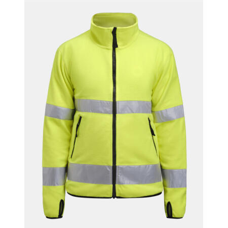 Jobman JM5502 Jobman Fleece Jacket Hi-Vis Yellow