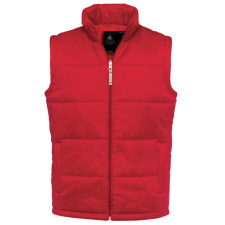 B&C JM930 B&C Men's Bodywarmer Red