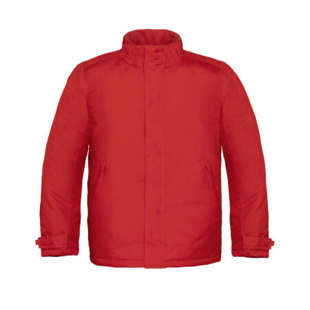 B&C JM970 B&C Men's Real+ Multi-Activity Winter Parka Deep Red