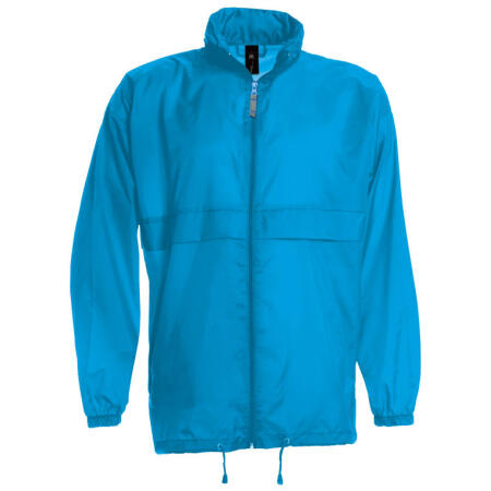 B&C JU800 B&C Men's Sirocco Windbreaker Jacket Atoll