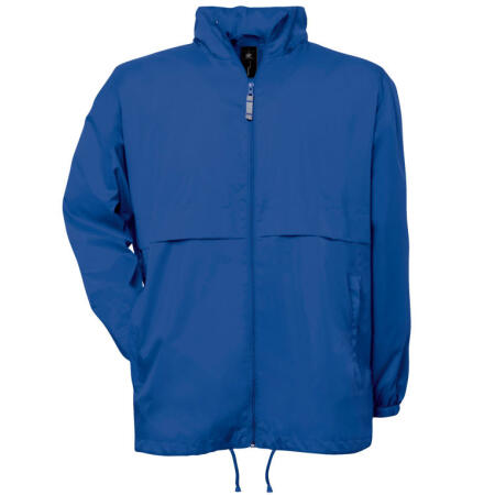 B&C JU801 B&C Men's Air Windbreaker Jacket Royal Blue