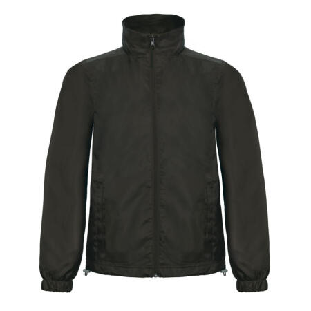 B&C JUI60 B&C ID.601 Men's Midseason Windbreaker Black