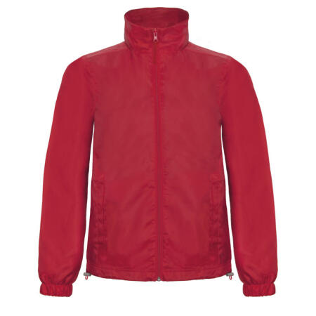 B&C JUI60 B&C ID.601 Men's Midseason Windbreaker Red