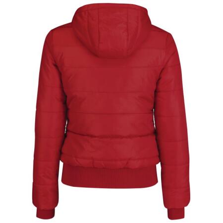 B&C JW941 B&C Women's Superhood Puffer Bomber Jacket Red