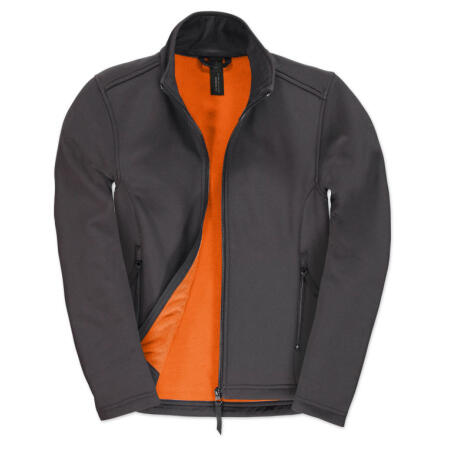 B&C JWI63 B&C Women's ID.701 2-Layer Softshell Jacket Dark Grey