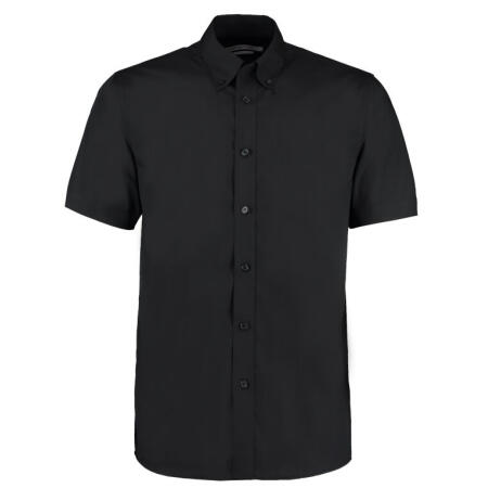 Kustom Kit KK100 Kustom Kit Classic Fit  S/Sleeve Workforce Shirt Black