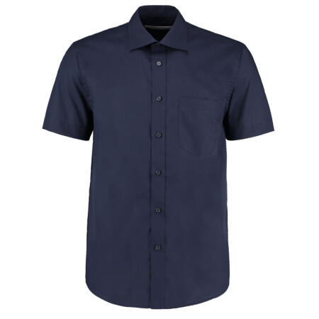 Kustom Kit KK102 Kustom Kit Classic Fit S/Sleeve Business Shirt Dark Navy