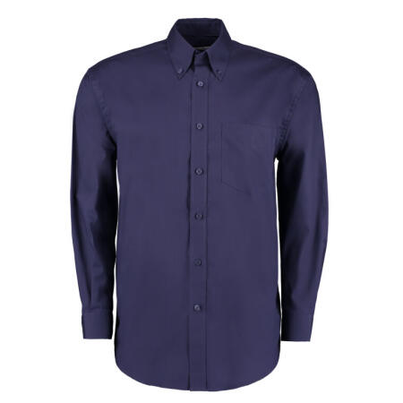 Kustom Kit KK105 Kustom Kit Classic Fit L/S Premium Oxford Shirt Midnight Navy