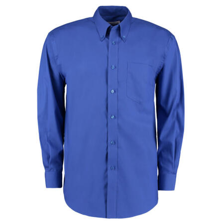 Kustom Kit KK105 Kustom Kit Classic Fit L/S Premium Oxford Shirt Royal Blue