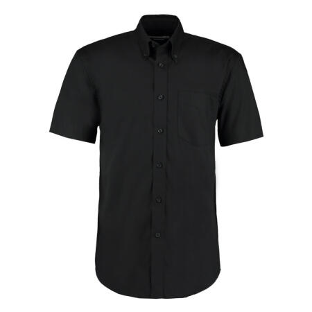 Kustom Kit KK109 Kustom Kit Classic Fit S/S Premium Oxford Shirt Black