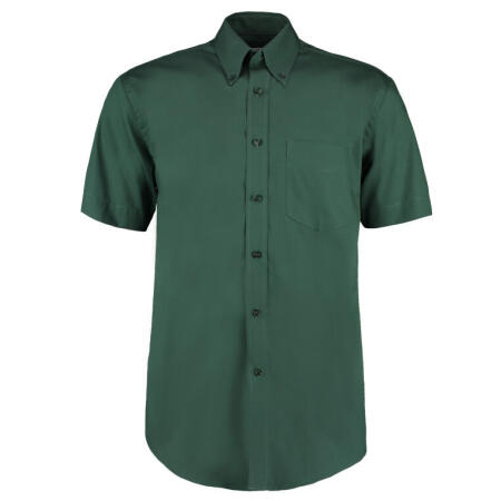 Kustom Kit KK109 Kustom Kit Classic Fit S/S Premium Oxford Shirt Bottle Green