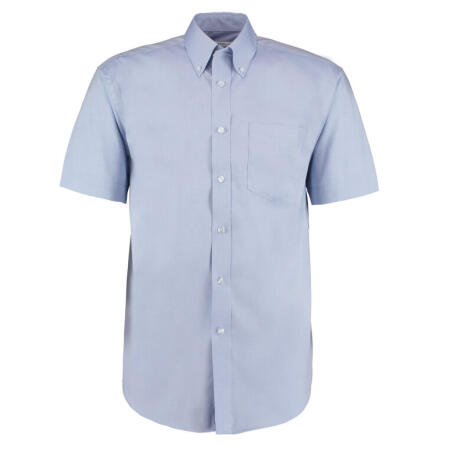 Kustom Kit KK109 Kustom Kit Classic Fit S/S Premium Oxford Shirt Light Blue