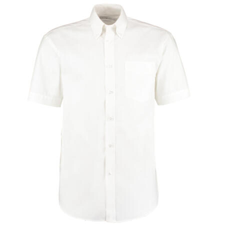 Kustom Kit KK109 Kustom Kit Classic Fit S/S Premium Oxford Shirt White