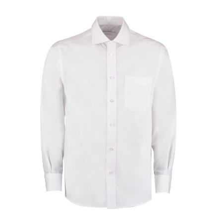 Kustom Kit KK116 Kustom Kit Classic Fit L/Sleeve Non-Iron Shirt White