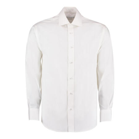 Kustom Kit KK118 Kustom Kit Classic Fit L/Sleeve Oxford Shirt White