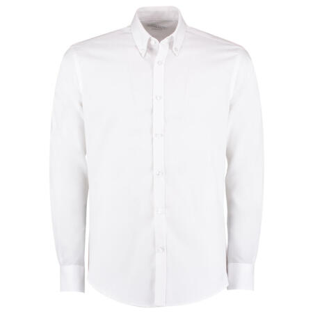 Kustom Kit KK139 Kustom Kit Slim Fit L/Sleeve Non Iron Twill Shirt  White