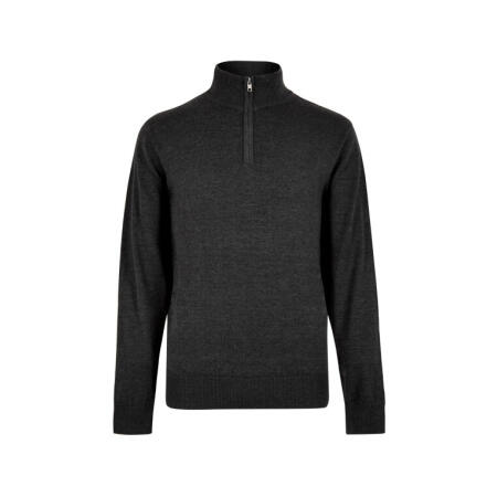 Kustom Kit KK254 Kustom Kit Regular Fit Arundel 1/4 Zip Sweater Graphite