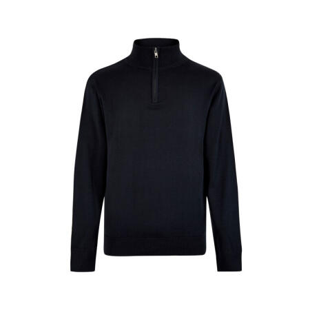 Kustom Kit KK254 Kustom Kit Regular Fit Arundel 1/4 Zip Sweater Navy