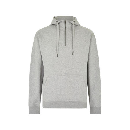 Kustom Kit KK336 Kustom Kit Regular Fit 1/4 Zip Hoodie Heather Grey