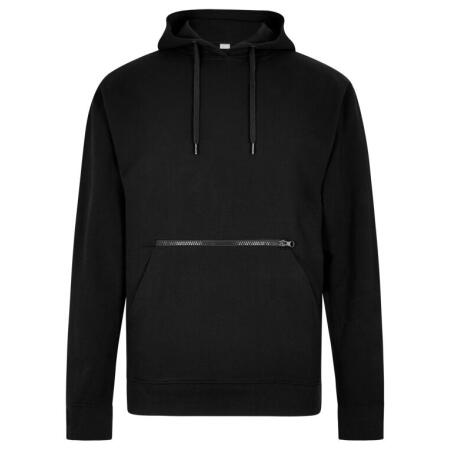 Kustom Kit KK338 Kustom Kit Regular Fit Pique Hoodie Black