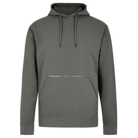 Kustom Kit KK338 Kustom Kit Regular Fit Pique Hoodie Dark Grey