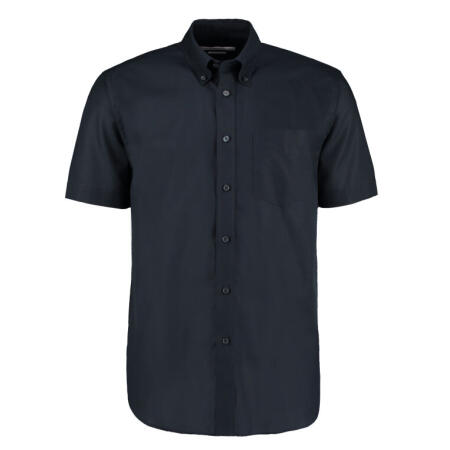 Kustom Kit KK350 Kustom Kit Classic S/Sleeve Workwear Oxford Shirt French Navy