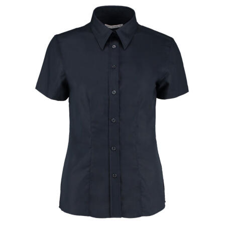 Kustom Kit KK360 Kustom Kit TailoredS/Sleeve Workwear Oxford Shirt French Navy