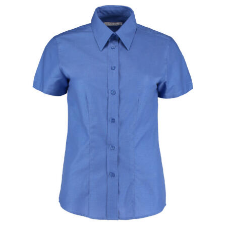 Kustom Kit KK360 Kustom Kit TailoredS/Sleeve Workwear Oxford Shirt Italian Blue