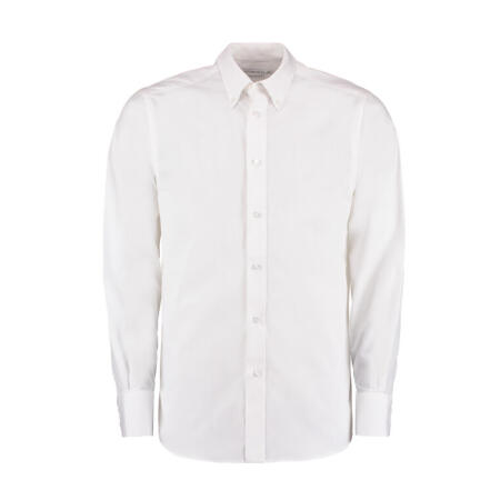 Kustom Kit KK386 Kustom Kit Tailored Fit L/Sleeve City Shirt White