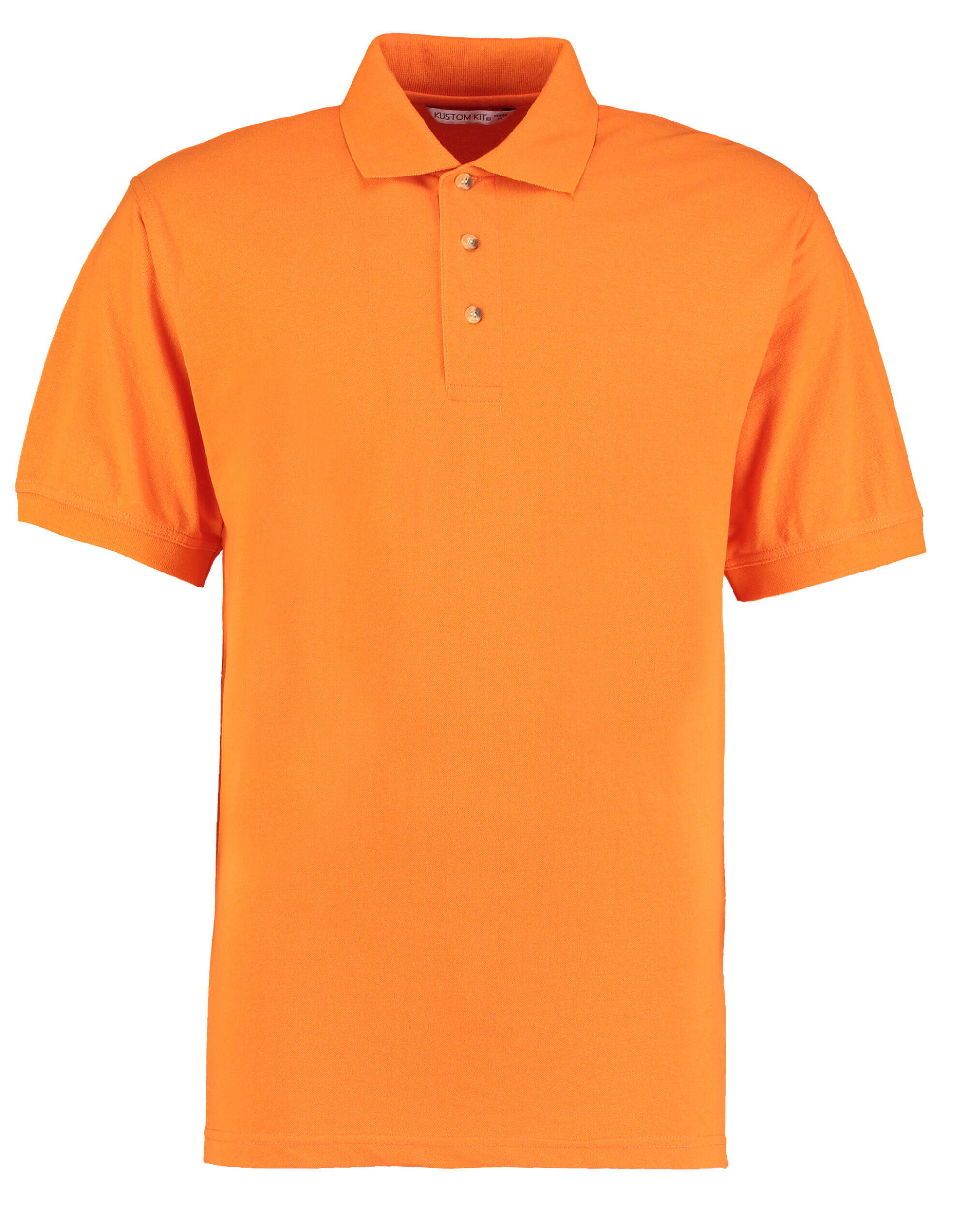 Kustom Kit Orange Classic Fit Workwear Superwash® 60 Polo