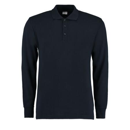 Kustom Kit KK430 Kustom Kit Men's L/S Pique Polo Shirt Navy