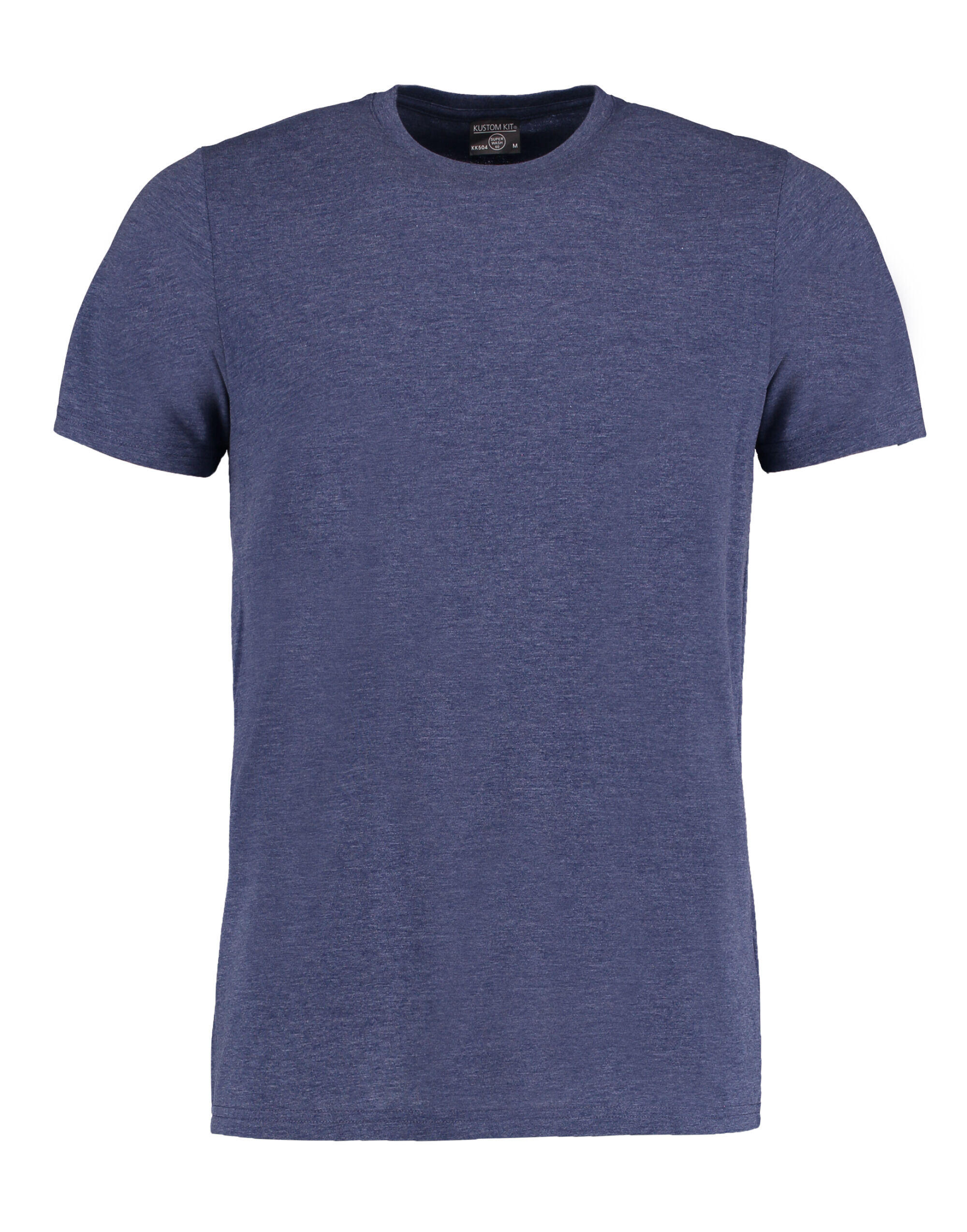 Kustom Kit Denim Marl Fashion Fit Superwash® 60° Tee