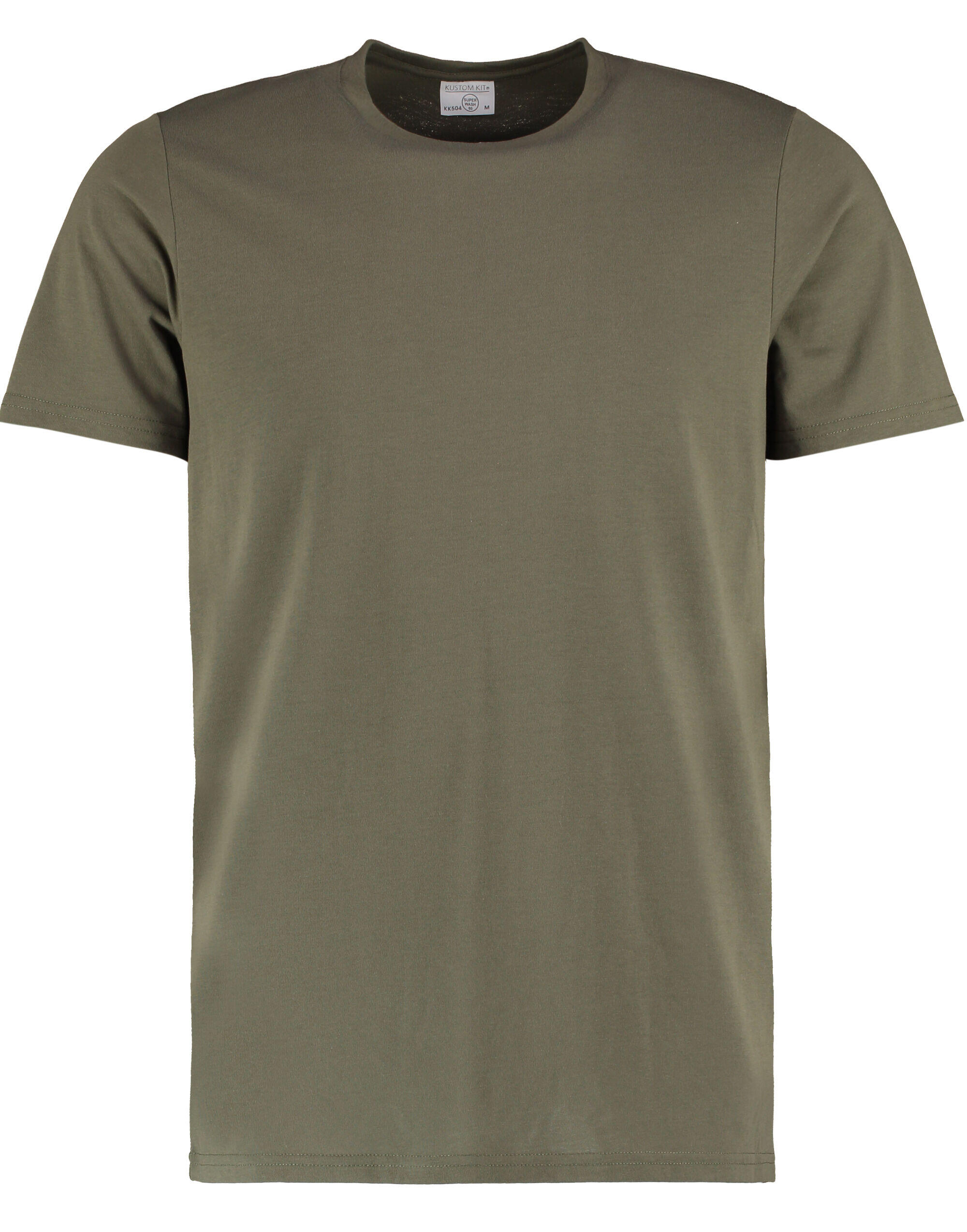 Kustom Kit Khaki Fashion Fit Superwash® 60° Tee