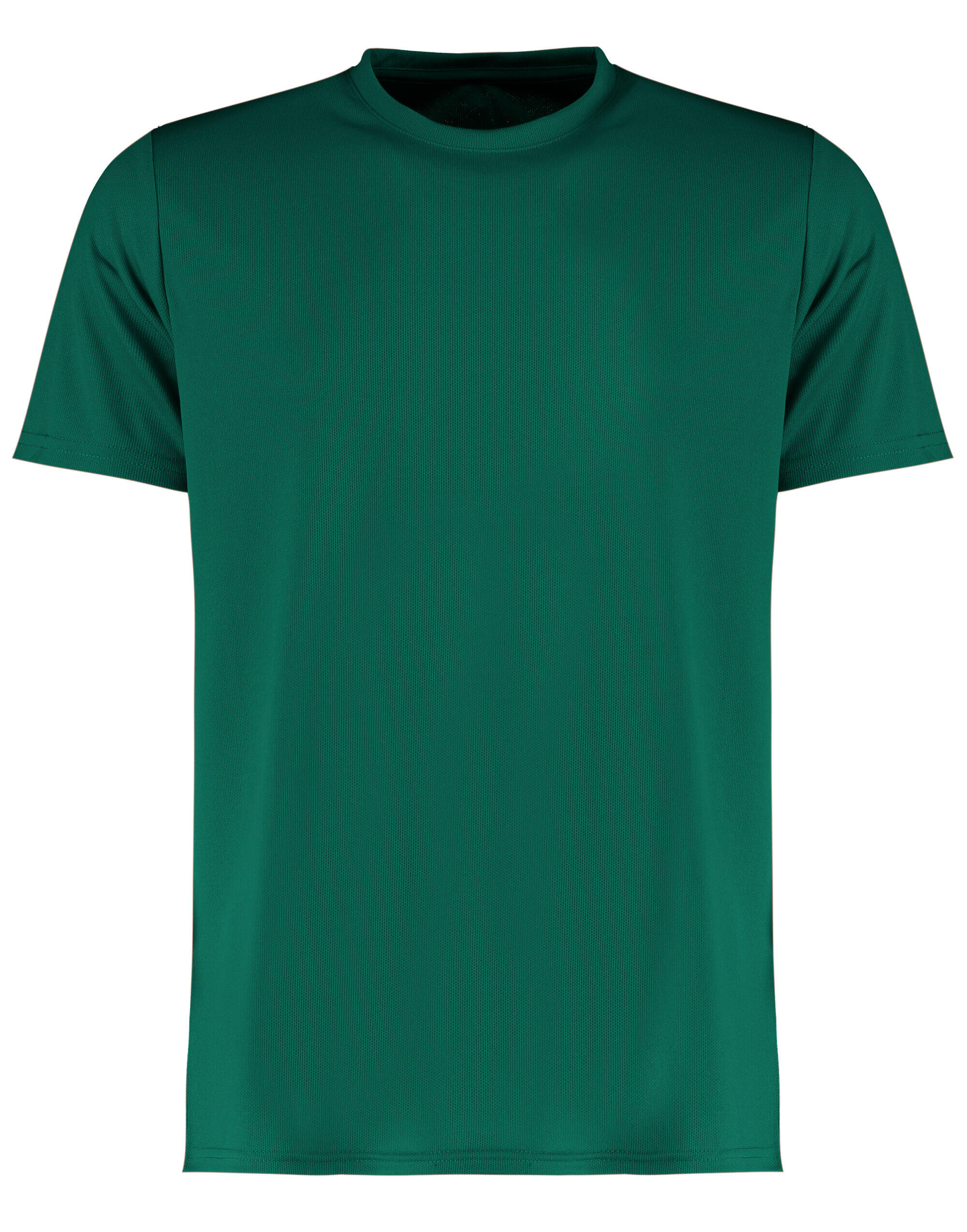 Kustom Kit Bottle Green Regular Fit Cooltex® Plus Micro Mesh Tee