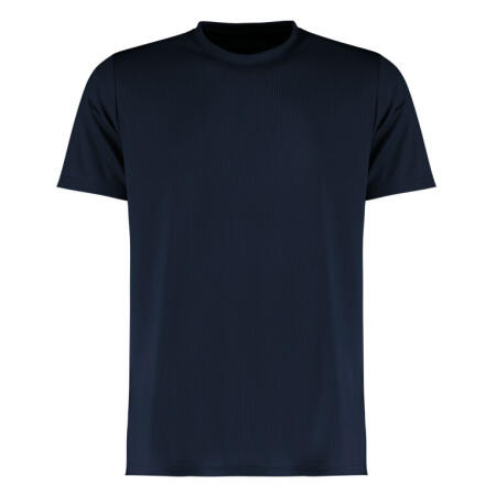 Kustom Kit KK555 Kustom Kit Regular Fit Micro Mesh Tee with Cooltex Navy
