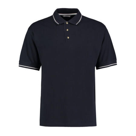 Kustom Kit KK606 Kustom Kit Classic Fit St.Mellion Polo Navy/White