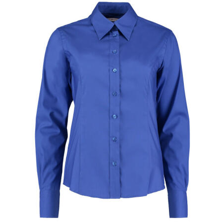 Kustom Kit KK702 Kustom Kit Tailored L/Sleeve Premium Oxford Shirt Royal Blue