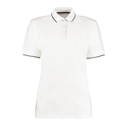 Kustom Kit KK706 Kustom Kit Classic Fit St Mellion Polo White/Navy