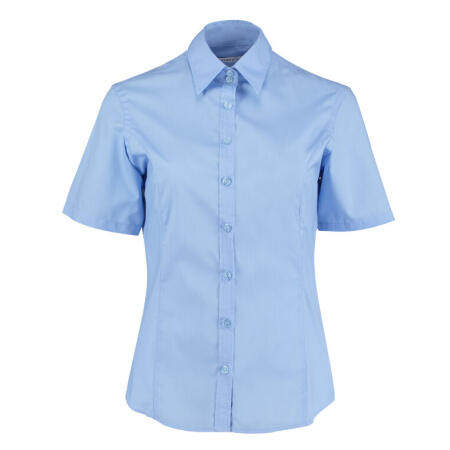 Kustom Kit KK742F Kustom Kit Tailored Fit S/S Business Shirt Light Blue