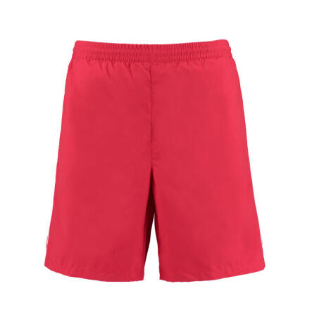 Kustom Kit KK980 Kustom Kit Classic Fit Track Short Red/White
