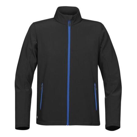 Stormtech KSB-1 Stormtech Men's Orbiter Softshell Black/ Azure Blue