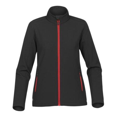 Stormtech KSB-1W Stormtech Women's Orbiter Softshell Black/Bright Red