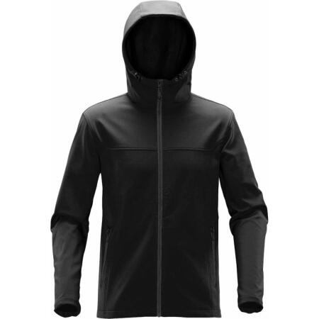 Stormtech KSH-1 Stormtech Men's Orbiter Softshell Hoody Black/Dolphin
