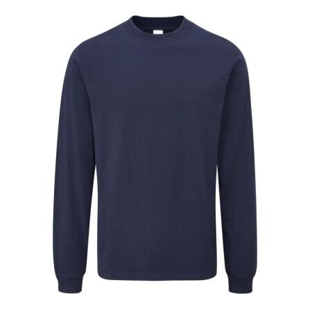 Mantis M06 Mantis Unisex Essential Organic LS T Navy