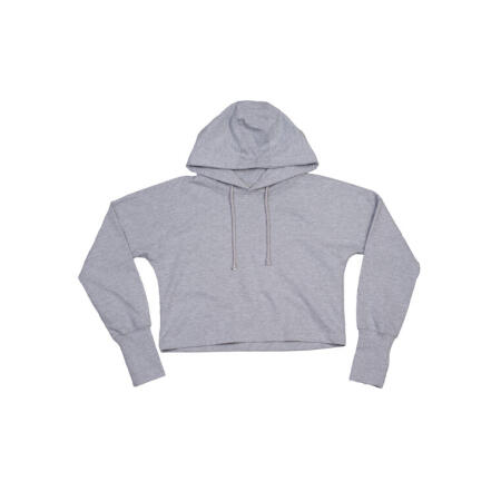 Mantis M140 Mantis Cropped Hoodie Heather Grey Melange