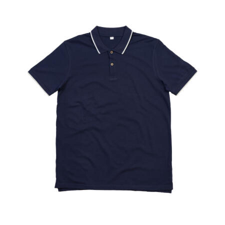 Mantis M191 Mantis The Tipped Polo Navy/White