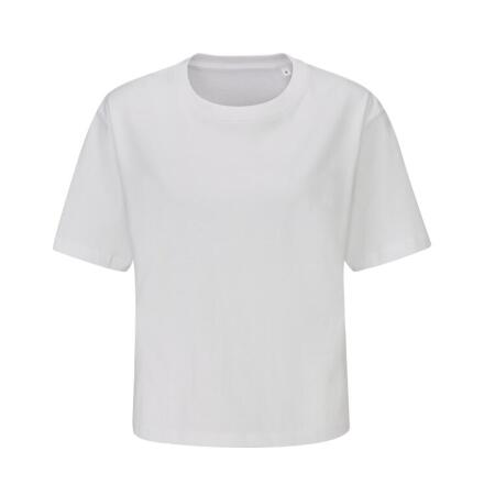 Mantis M198 Mantis Women's Organic Cropped T White