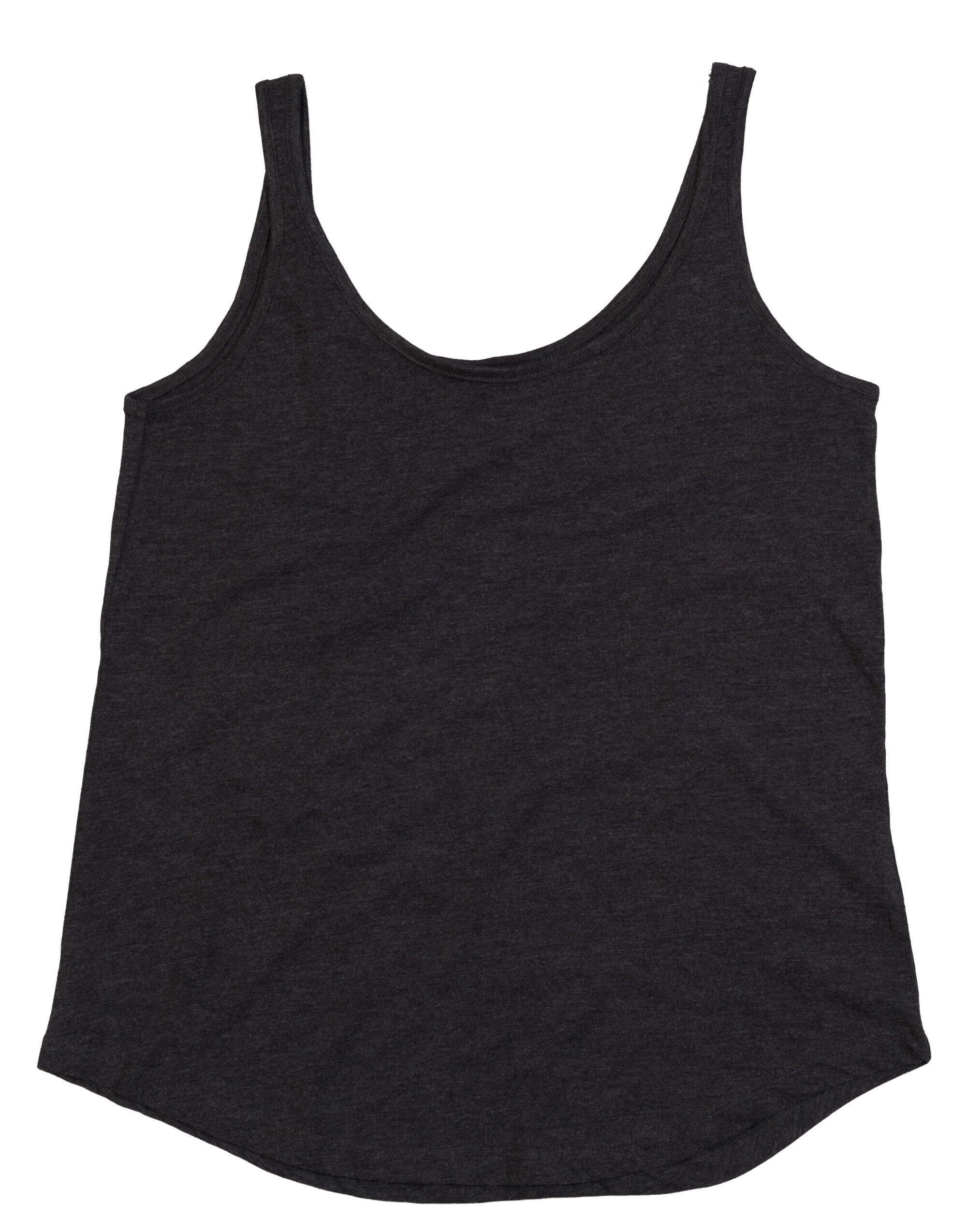 Mantis Charcoal Grey Melange Women's Loose Fit Vest