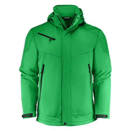 Printer Essentials PE2261035 Printer Essentials Skeleton Softshell Jacket Fresh Green